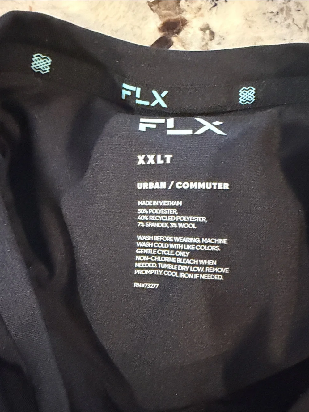 FLX 6-pack Bundle Crew Neck Tee - 4 gray and 2 black Size XXLT - NWT - Picture 4 of 5